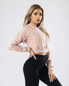 Sudadera con Capucha Gris Bordada para Mujer, de Felpa Suave, Manga Larga, Estilo Moderno, para Uso Diario, Cómoda - Product Image 2