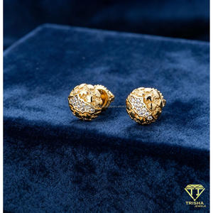 Boucles d'oreilles élégantes en moissanite et diamant, en argent sterling 925, éclat éblouissant, bijoux de luxe pour hommes et femmes - Product Image 6
