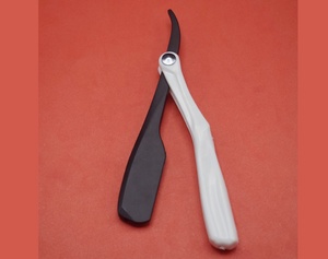 High Quality Custom Men's Single <b>Edge</b> Stainless Steel <b>Plastic</b> Foldable Razor Blade Professional Safe Reusable Clean Japanese - Product Image 4