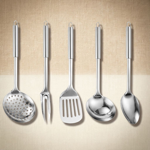 Utensilios de Cocina, Cucharas de Acero Inoxidable con Acabado Espejo, Aptas para Lavavajillas, a Bajo Precio - Product Image 6