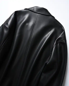 Durable Windproof Custom <b>Men's</b> Leather <b>Jacket</b> High Quality Best Arrival <b>Men</b> Fashion Leather <b>jacket</b> for <b>men</b> - Product Image 2