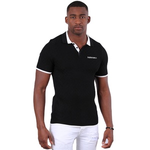Camiseta Polo Deportiva para Hombre, 215g, Spandex y Poliéster, Tejido Transpirable de Secado Rápido, Uniforme Deportivo, Logotipo Personalizado, Lisa, Venta al Por Mayor - Product Image 1