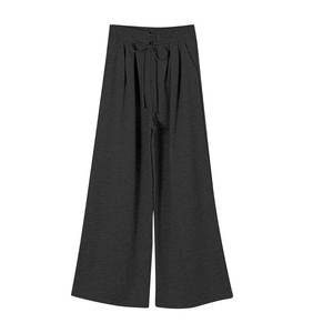 Women’s Oversized Sweatpants Streetwear Style Baggy <b>Trousers</b> with <b>Drawstring</b> Loose Fit Casual Joggers Comfortable Soft Cotton - Product Image 3
