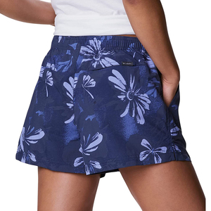 Shorts de yoga capri taille haute avec poches, séchage rapide, coupe sportive, motif vert, en spandex et polyester pour homme - Product Image 6