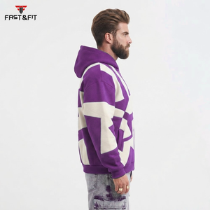 Nouveau design, sweat-shirts d'hiver amples en coton 100% légers pour hommes, meilleure qualité, prix bas, fabriqués au Pakistan - Product Image 3