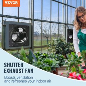 Ventilatore da Soffitta a Parete Regolabile a 10 Velocità, 820 CFM, con Serranda di Scarico e Controllo Temperatura/Umidità, Motore EC - Product Image 2