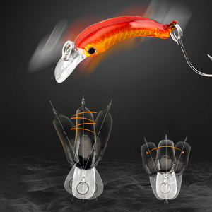 4 सेमी 2 ग्राम मीठे पानी के वेबबलर मछली पकड़ने का लुर बनाया गया कृत्रिम हार्ड minero एब्स डूबी स्नान के लिए अब स्नान करता है - Product Image 3