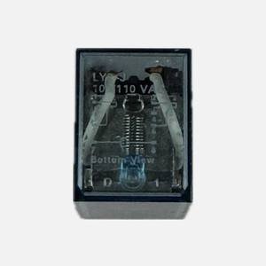 Relé de Propósito General OMRON LY2-J AC100/110 DC12 DPDT 10A Enchufable (8 Pines) con Carcasa Transparente para OMRON - Product Image 2