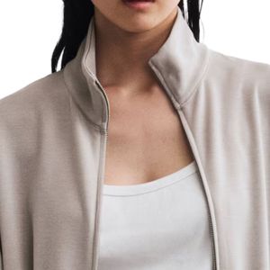 Sudadera con Cierre y Cordón para Mujer, Estilo Casual, Manga Larga, Corte Holgado, Tela Suave, Ropa Deportiva Personalizada, Ropa Urbana - Product Image 3