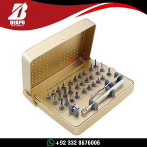 Kit Maestro para Extracción de Implantes y Tornillos, Juego de Llaves de Trinquete y Brocas de Garra - Product Image 5