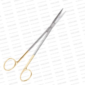 Ciseaux chirurgicaux Gorney Facelift Onyx 19 cm en carbure de tungstène pour rhidoplastie, dissection de flaps faciaux et chirurgie plastique - Product Image 3