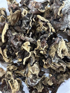 Dried Wood Ear Mushroom for Spring Roll Dimsum OEM Bag Packaging Whole Dried Black Fungus for Vegetables Soup - Product Image 2