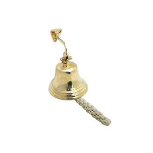 Campana de Barco Vintage de Latón para Montar en la Pared, Campana Náutica Marina Colgante para Decoración del Hogar u Oficina - Product Image 6