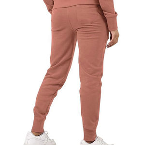Pantalones deportivos de mujer de pierna recta ligeros al por mayor, pantalones de chándal de felpa francesa personalizados, pantalones de chándal de tacto suave estilo pierna ancha - Product Image 5