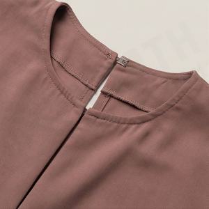 Vente en gros d'usine : Robe longue hijab une pièce pour femmes musulmanes, tenue couvrante intégrale, en polyester, couleur personnalisable - Product Image 4