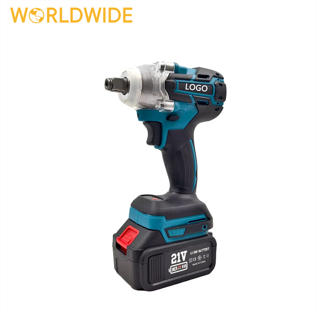 Rechargeable Brushless Electric 2600mA Lithium Battery High Torque Impact Wrench Automotive Repair Woodworking Tools