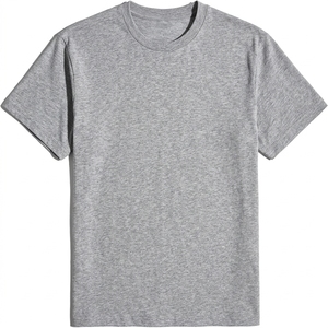 T-shirt en jersey à manches courtes décontracté blanc et bleu, personnalisé en polyester et coton à carreaux, avec impression par sublimation, teint uni, vente en gros - Product Image 5