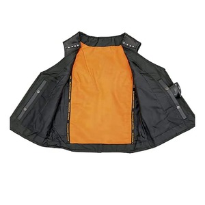 Chaleco de Motocicleta de Cuero Genuino Premium para Mujer 2026 con Cierre Triple Impermeable Estilo Urbano de Alta Gama - Product Image 6