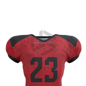 Ensembles de maillots de football américain unisexes de haute qualité, respirants, confortables, élégants, grande taille, manches courtes, pour l'été - Product Image 6