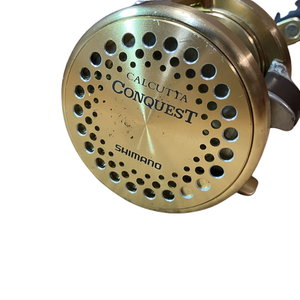 Carrete de Pesca de Casting Usado de Primera Calidad para Calcutta Conquest 400F, Cuerpo de Metal, Relación de Engranajes 5.0:1, 4+1 Rodamientos de Bolas, Funcionamiento Suave - Product Image 4