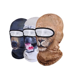 Pasamontañas con estampado 3D de animales, cubierta transpirable a prueba de polvo para ciclismo, montar, senderismo, novedad - Product Image 6