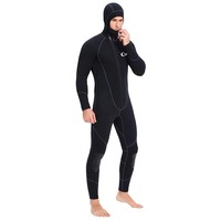 Traje de Neopreno Unisex DIVE&SAIL de 0.5-2.0mm, Estampado, Cálido, Transpirable, Anti-UV, Forro de Algodón sin Costuras, Diseño de Piel de Tiburón en la Parte Delantera