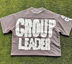 เสื้อยืดโอเวอร์ไซส์ทรงบ็อกซี่สำหรับผู้ชาย ผ้าคอตตอน 100% หนัก 300 GSM พิมพ์ลาย DTG คุณภาพสูง รับผลิตตามแบบ OEM - Product Image 6