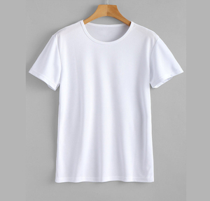 เสื้อยืดลำลองผู้ชายแฟชั่นทันสมัยสั่งทำได้ตามต้องการ สีสันปรับแต่งได้ พิมพ์ลายสำหรับออกกำลังกายหรือสตรีทแวร์ แขนสั้น คุณภาพสูง 180 กรัม - Product Image 2