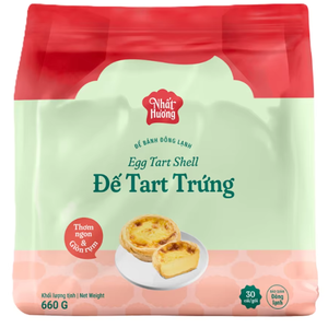 Bestseller Export Wholesale Manufacture OEM/ODM Tarte HALAL Congelée Coque de Tarte aux Œufs Portugaise Non Cuite 660G Dessert Sucré Prix Compétitif - Product Image 1