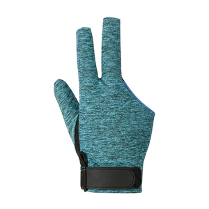 Guantes de Snooker de 3 Dedos Hechos con Tela Suave Antideslizante, Guantes de Billar Ligeros de Secado Rápido, Uso Unisex - Product Image 2