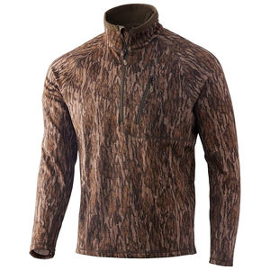 T-shirts de chasse pour hommes à manches longues, camouflage forestier, pour la chasse en automne, chauds et flexibles, idéaux pour les chasseurs - Product Image 1