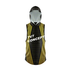 Uniforme de Fútbol 7v7 Estampado de Verano Unisex para Equipos, Tejido Transpirable y Ligero, Cuello Redondo sin Mangas, Calidad Superior - Product Image 3