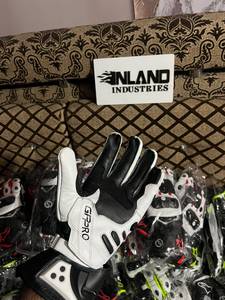 ถุงมือปั่นจักรยาน Alpinest PU แบบเต็มนิ้ว ปรับแต่งได้ สีดำขาว สำหรับทุกเพศ ฤดูหนาว กันลื่น ระบายความชื้น กันลม แบบผูกเชือก - Product Image 1