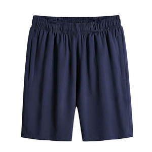 Men's Woven Quick-Drying Single-<b>Layer</b> Shorts Solid Color Casual Five-Point Pants Fitness Sports Shorts - Product Image 2