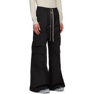 Pantalones Deportivos Casuales para Hombre, Estilo Urbano, Secado Rápido, Transpirables, Ecológicos, Corte Cargo, Pierna Ancha, Cintura Elástica, Poliéster/Algodón - Product Image 5