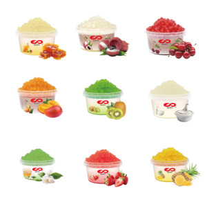 Keifu ช็อกโกแลต popping Boba 500กรัมพร้อมทานไข่มุกสำหรับใส่ชาบับเบิ้ลและท็อปปิ้งไอศกรีม - Product Image 6