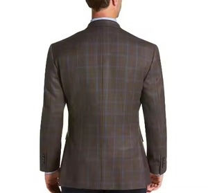 High Quality Daro Worsted TR Fabric Breathable Anti-static Business Casual 1 <b>Button</b> Single Breasted Notched Lapel 3 Pieces Men's - Product Image 6