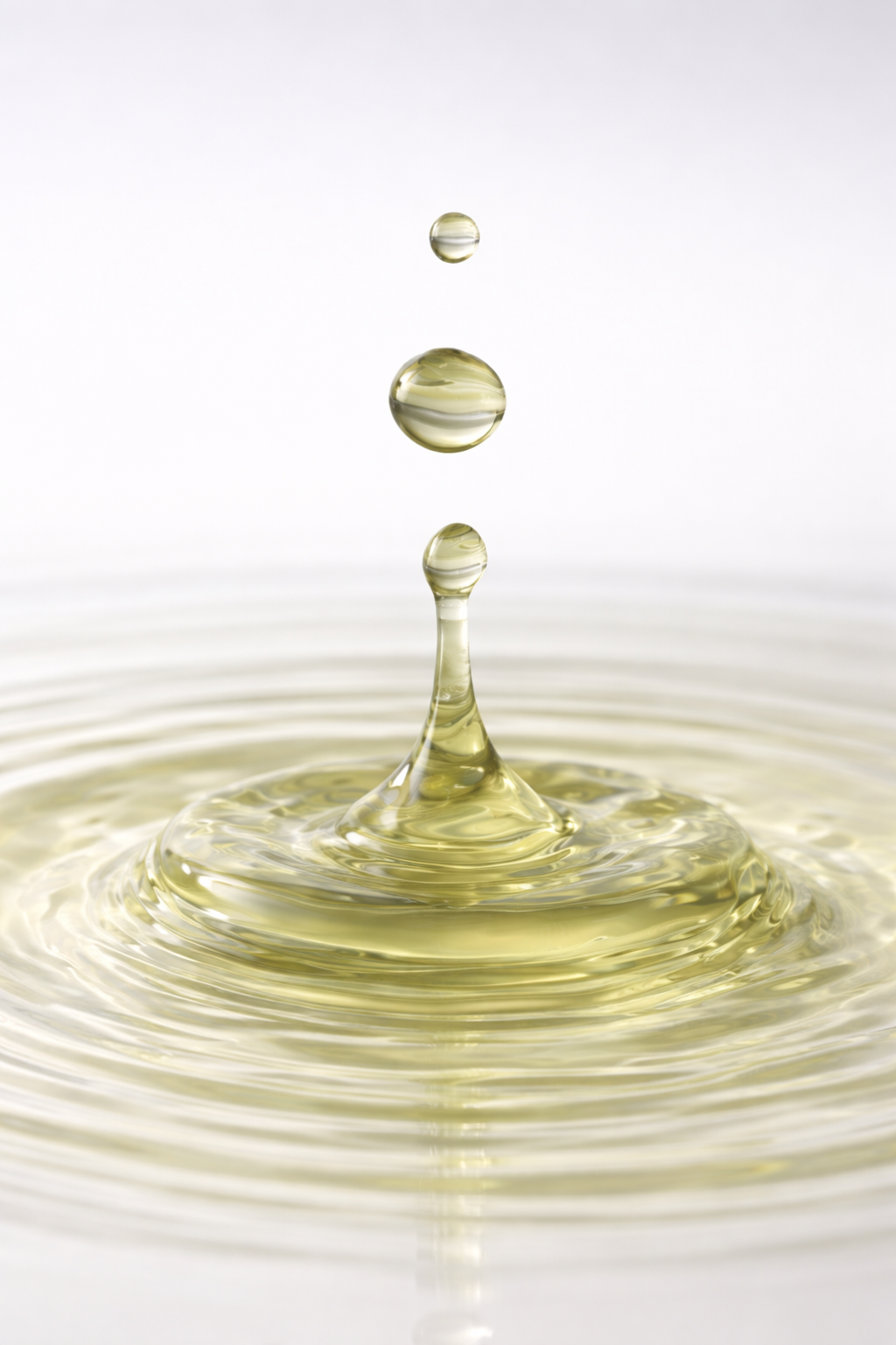 Pale yellow to pale olive