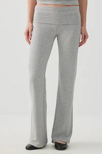 Leggings acampanados de cintura alta para mujer, control de abdomen, pantalones de yoga de pierna ancha, leggings para gimnasio y entrenamiento, venta al por mayor personalizada - Product Image 2