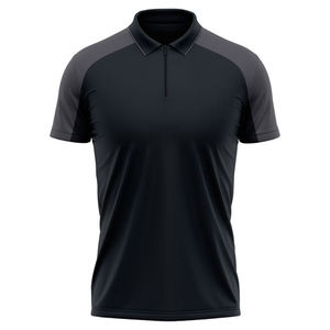 Polo de sport élégant avec col contrastant, technologie respirante et anti-transpiration, adapté au golf, au tennis, au cricket et aux occasions décontractées - Product Image 5
