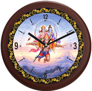 Reloj de Pared Decorativo de Plástico Personalizado Promocional Liviya Radha Krishna con Impresión para el Día del Padre y Regreso a Clases - Product Image 6