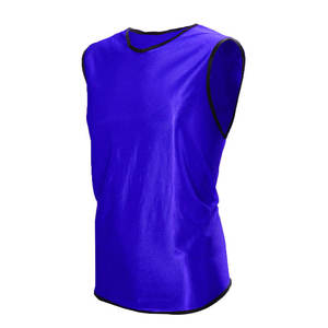Best Selling Customized Soccer <b>Training</b> <b>Bibs</b> Open Sides Vest with Name Printing High Quality Polyester Soccer Wear for Adults - Product Image 1