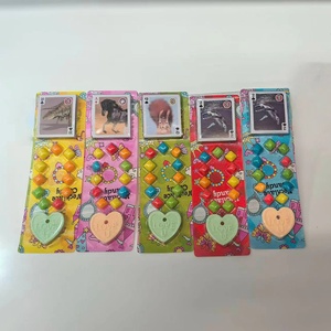 <span class=keywords><strong>Caramelle</strong></span> <span class=keywords><strong>a</strong></span> Forma di <span class=keywords><strong>Cuore</strong></span> Personalizzate per Bambini, Gusto Frutta, con Carte da Gioco, <span class=keywords><strong>Caramelle</strong></span> Giocattolo Colorate - Product Image 5