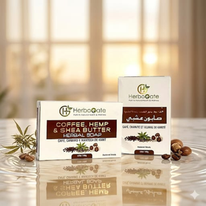Coffee Hemp and Shea Butter <b>Soap</b> for Gentle Cleansing Smooth Skin and Refreshing Personal Care Benefits Naturally - Product Image 3