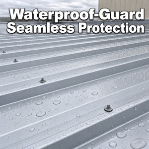 Anti Rust <b>Waterproof</b> Low VOC Protective Coating For Factory Warehouse Steel Roof Panel 1K UV Resistant Eco Friendly - Product Image 3
