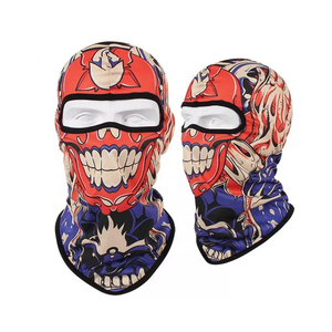 New Black Balaclava Breathable <b>Ski</b> Cycling Face Mask for Men Women Windproof Hood Made of Polyester-for Sports Gym Fishing - Product Image 1