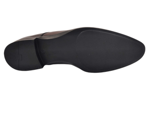 Zapatos Oxford de Cuero Marrón para Hombre, con Punta Puntiaguda, Cordones, Transpirables, con Suela de Goma Acolchada, Logotipo Grabado, para Oficina, Carrera, Uso Diario - Product Image 2