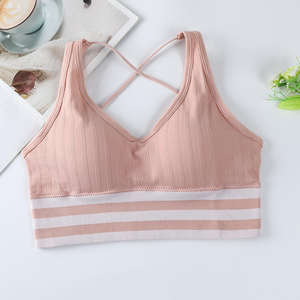 Soutien-gorge de sport à séchage rapide et à maintien élevé pour femmes |   Vêtements de sport simples et solides, respirants, écologiques et de haute qualité pour le yoga et l'entraînement - Product Image 4