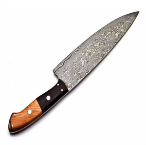 Couteau de Chef Damas Écologique Premium LEGACY BLADES Fait Main Professionnel pour Cuisine avec Manche en Bois - Product Image 2