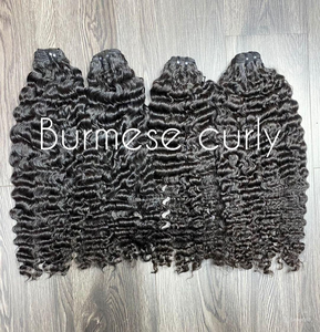 Gran oferta Flexi/Pixie/Pissy Curl alta calidad doble dibujado trama de cabello humano Fumi Hair Remy extensiones de cabello para mujeres negras - Product Image 4